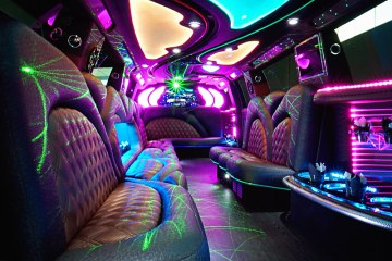 Cadillac Limo Escalade luxury interior