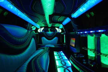 Limo colorful lights