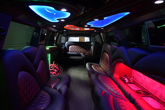 stylish bus interior