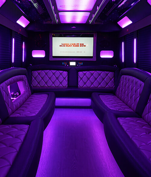 up-to-date TVs in a bus